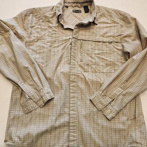 REI 50+ UPF fishing shirt. Size M